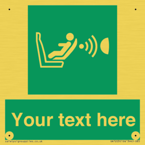 Custom safe condition child seat presence orientation detection system